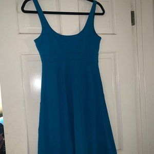 EUC Susana Monaco a line pocket dress turquoise small.